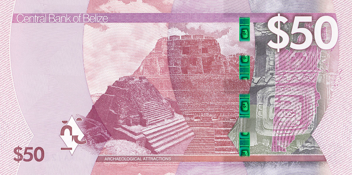 (550) ** PNew (PN77) Belize - 50 Dollars (2025)